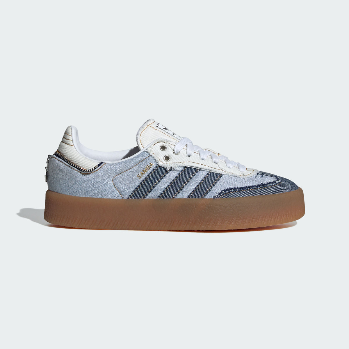 Adidas Atmos Sambae Sneakers - White / Wheat / Resin Yellow - view 6