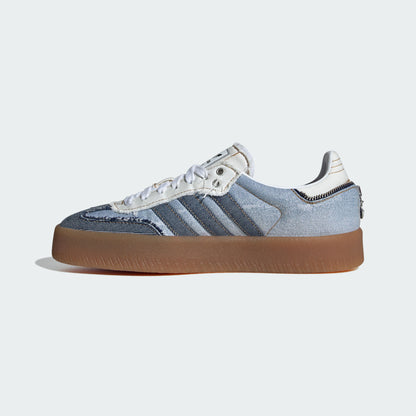 Adidas Atmos Sambae Sneakers - White / Wheat / Resin Yellow - view 7