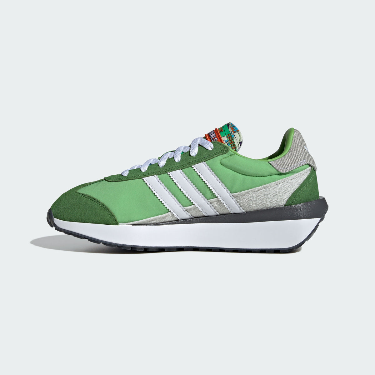 Adidas Country XLG Sneakers - Green / Grey / White / Dark Grey - view 2