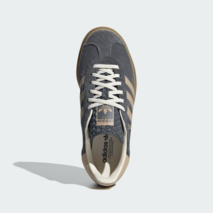 Adidas Gazelle BOLD Sneakers - Dark Grey / Tan - view 3