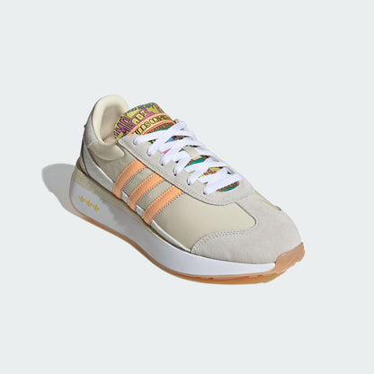 Adidas Country XLG Sneakers - Apricot / Grey / Off White / Orange Yellow - view 7