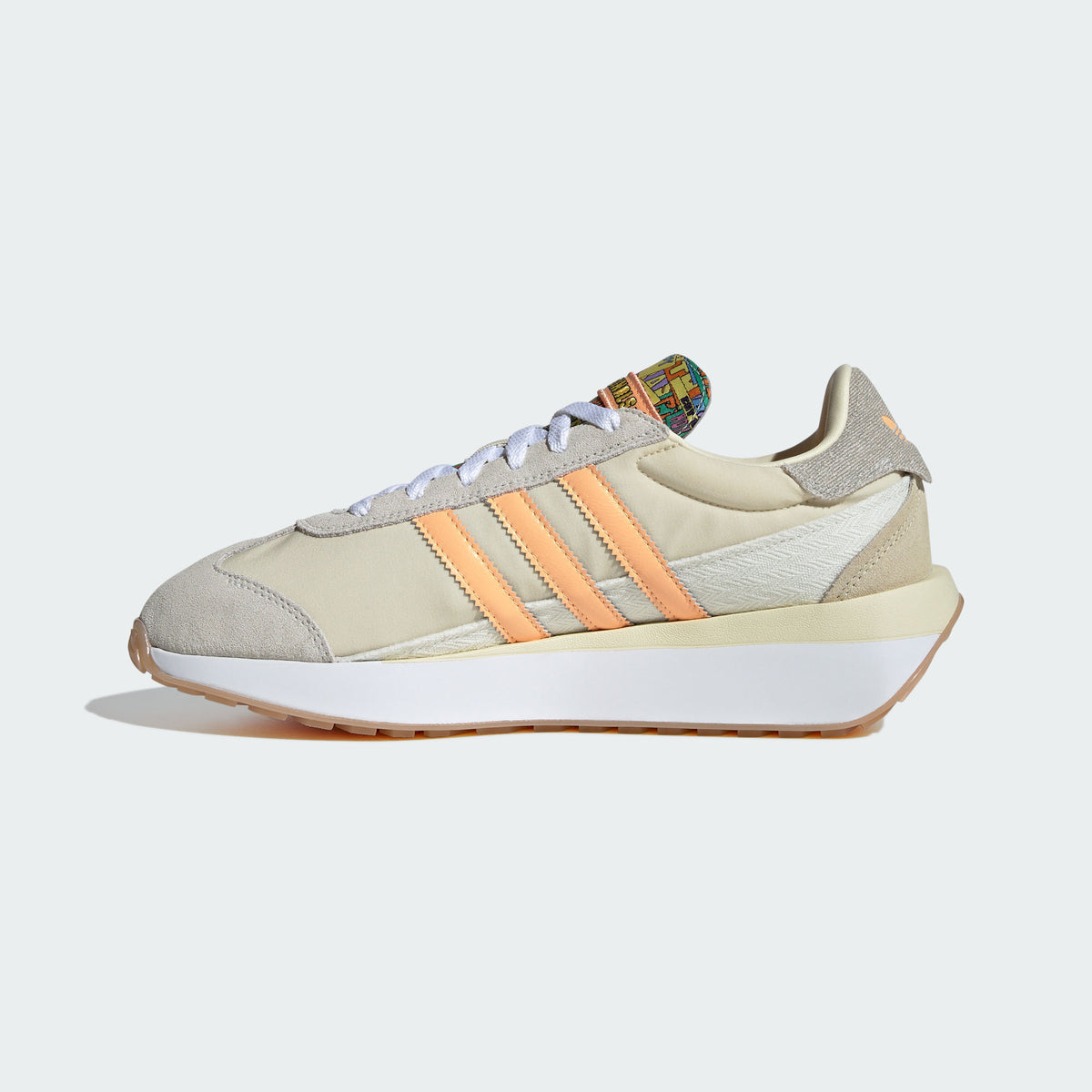 Adidas Country XLG Sneakers - Apricot / Grey / Off White / Orange Yellow - view 4