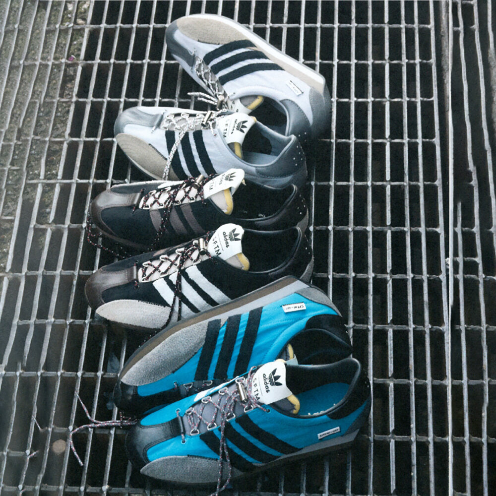Adidas SONG FOR THE MUTE Country OG Sneakers - Black / Off White / Light Grey Brown / Dark Brown - view 2