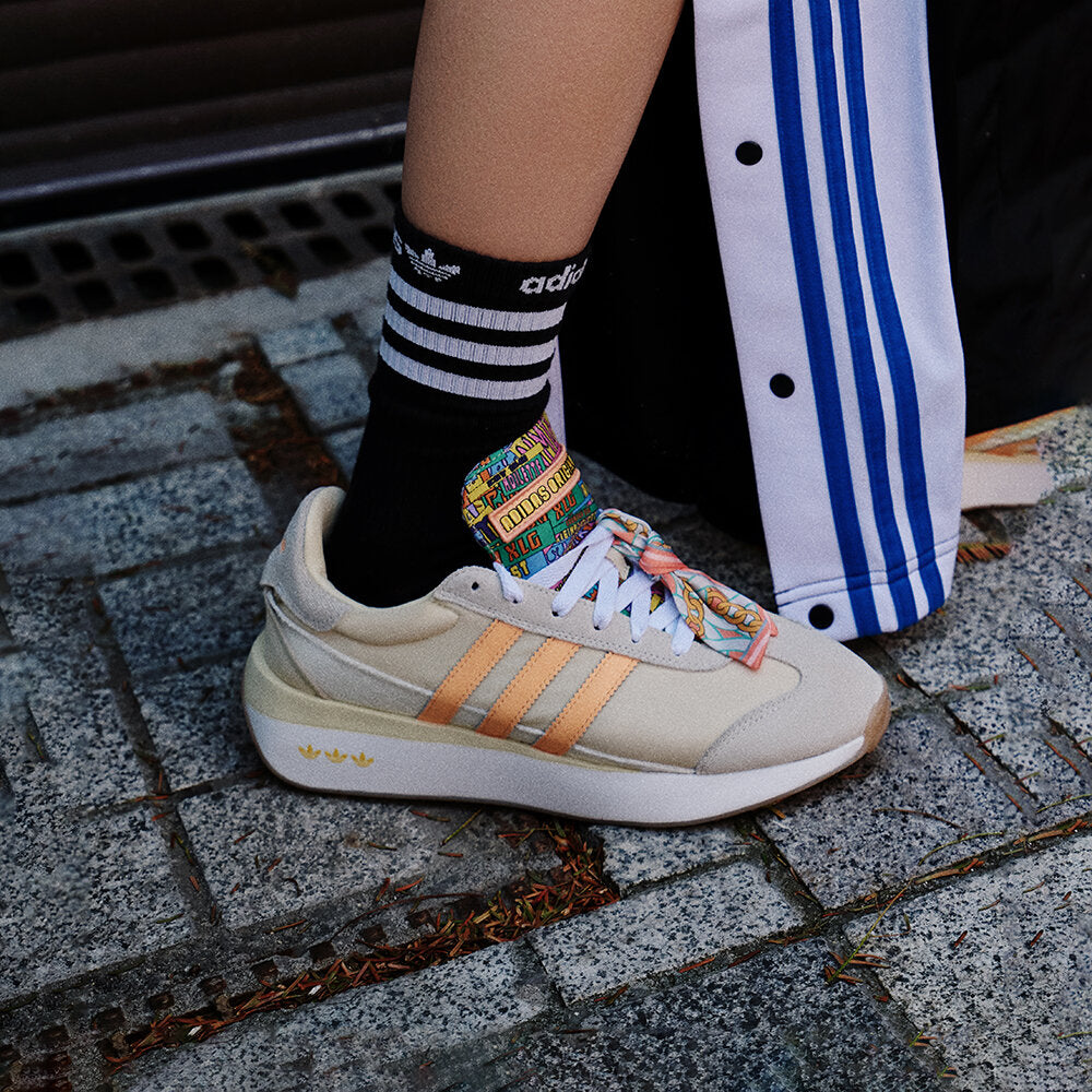 Adidas Country XLG Sneakers - Apricot / Grey / Off White / Orange Yellow - view 1