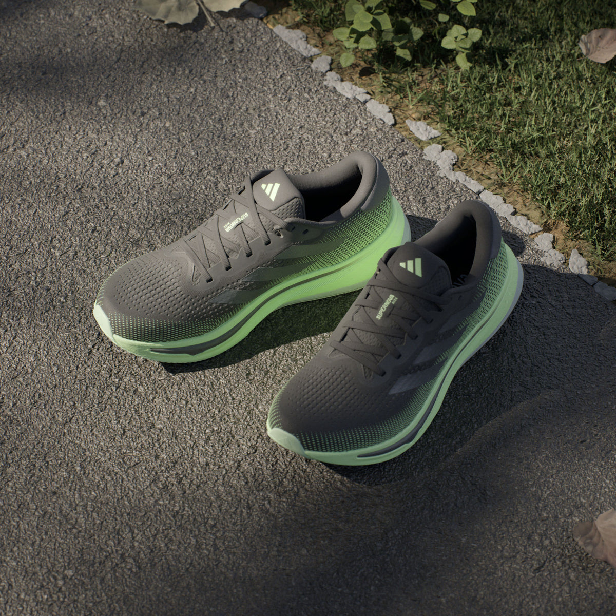 Adidas Supernova RISE Sneakers - Black / Green - view 5