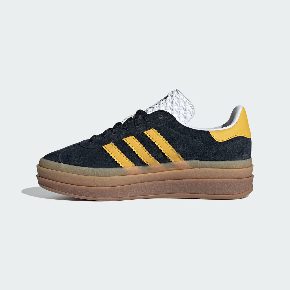 Adidas Gazelle BOLD Sneakers - Black / Orange Yellow - view 5
