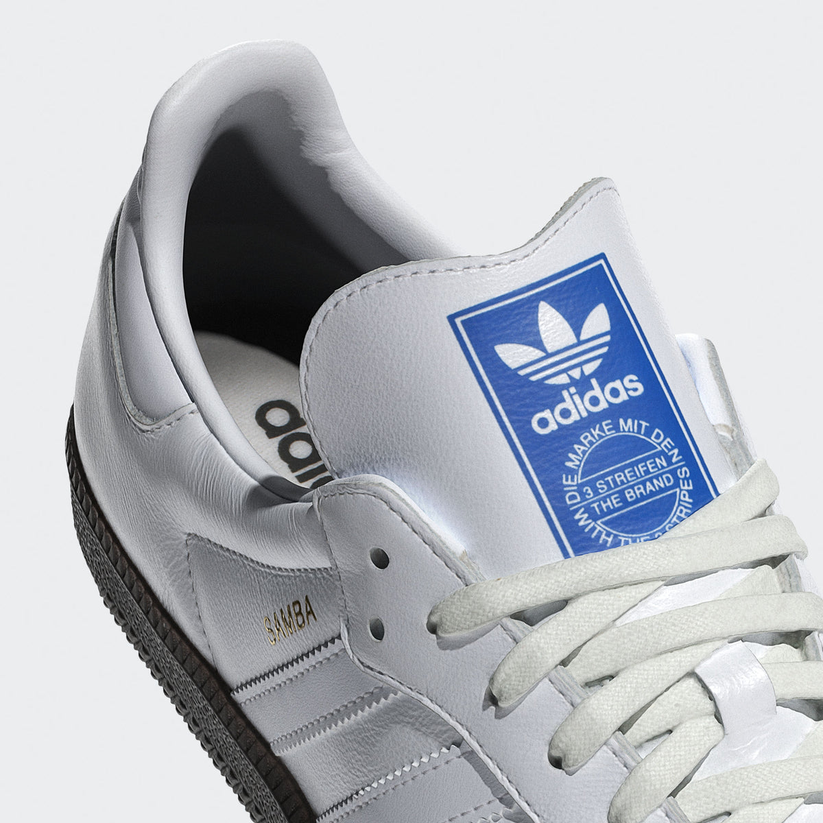 Adidas Samba OG Sneakers - White / Black / Light Grey - view 7