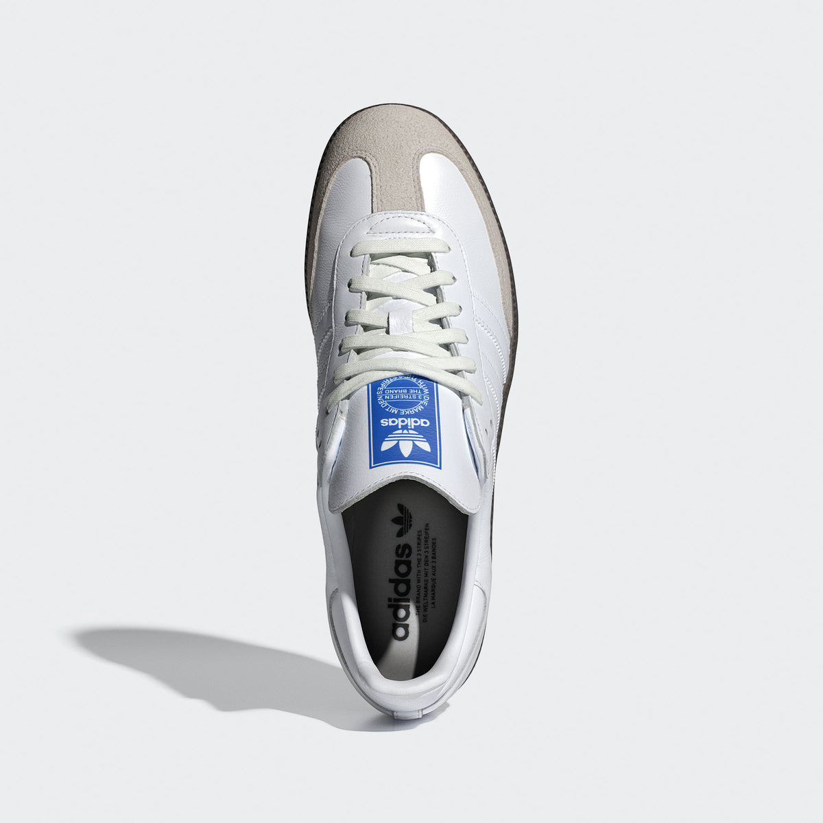 Adidas Samba OG Sneakers - White / Black / Light Grey - view 3
