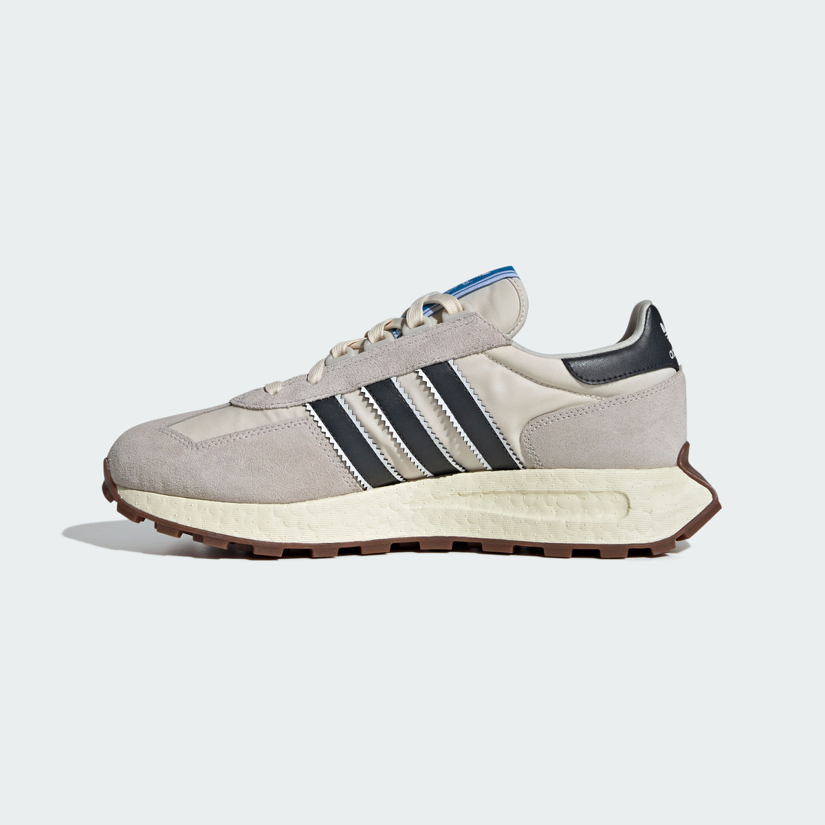 Adidas Retropy LOW Trainers Sneakers - Light Grey / Off White / Black - view 2