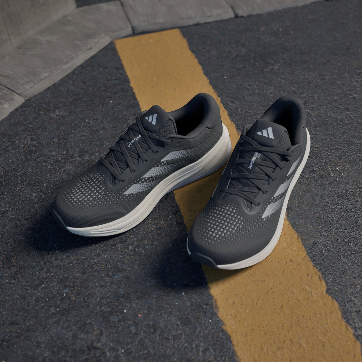 Adidas Supernova RISE Sneakers - Black - view 3