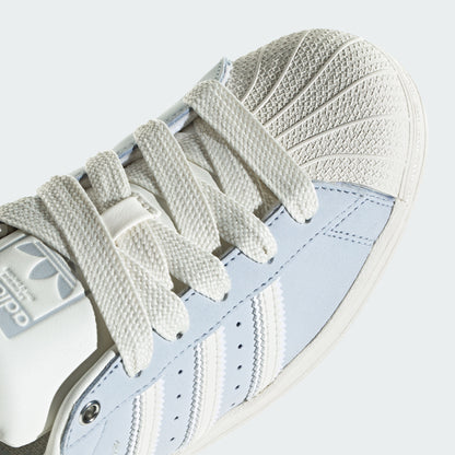 Adidas Superstar Sneakers - Light Blue / White - view 7