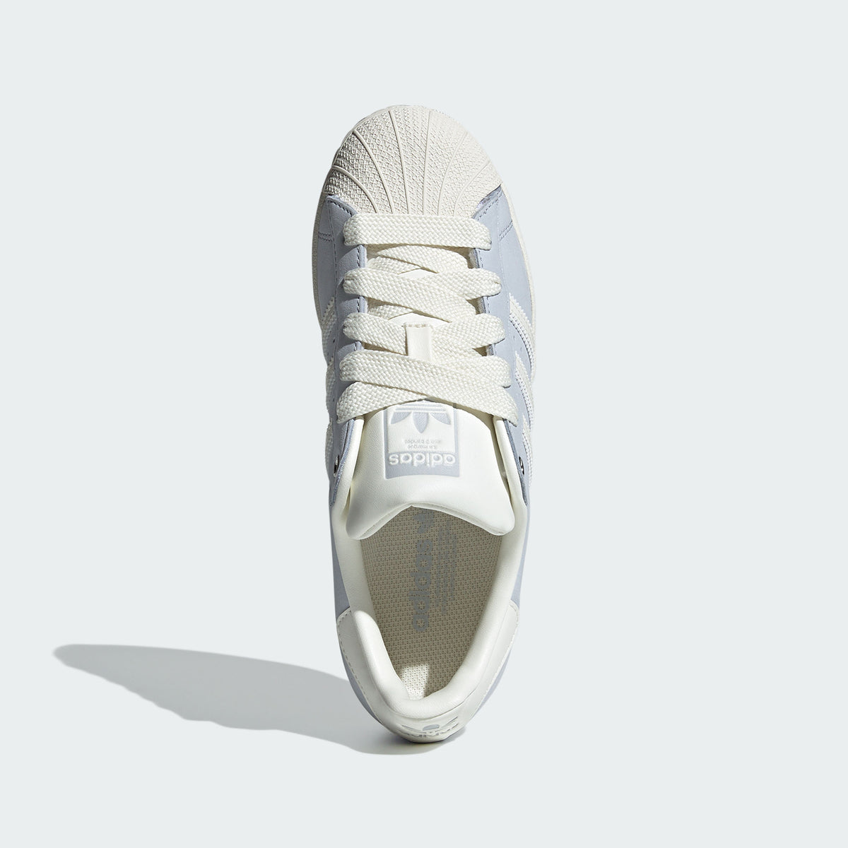 Adidas Superstar Sneakers - Light Blue / White - view 3