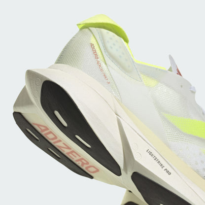 Adidas Adizero Adios PRO Sneakers - White / Green / Wonder White - view 8
