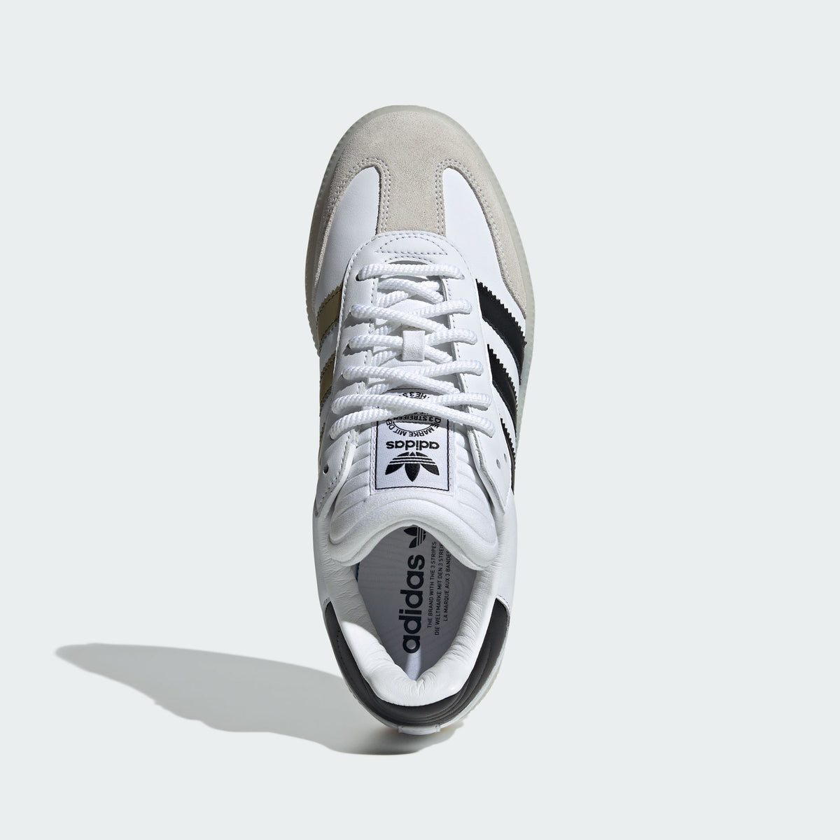 Adidas Samba XLG Sneakers - White / Gold / Core Black - view 8