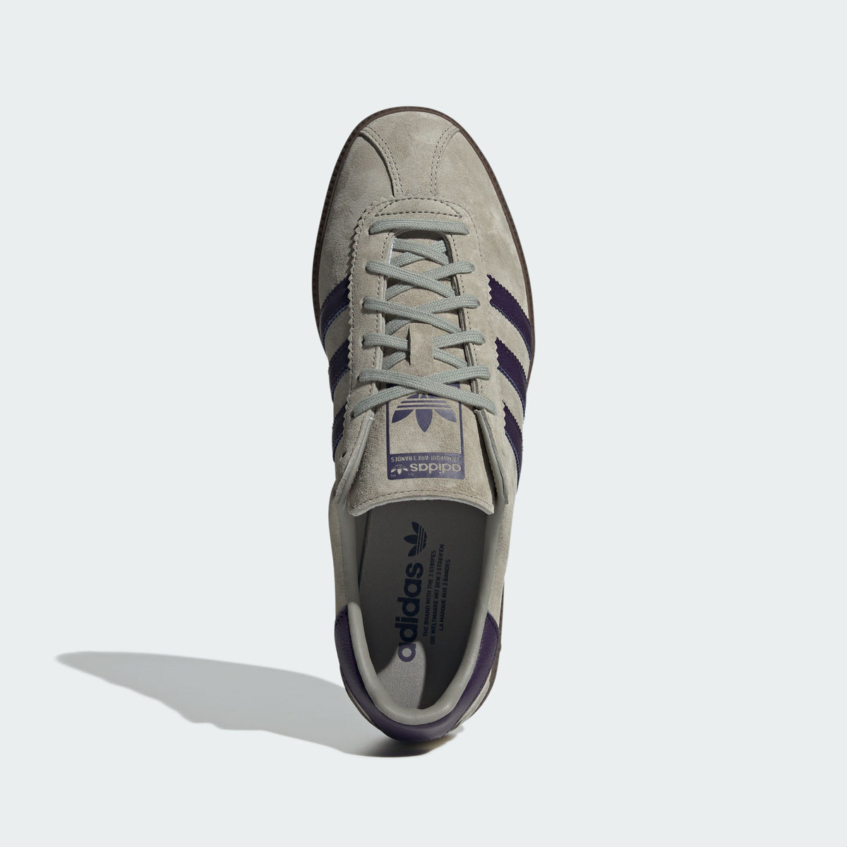 Adidas Bermuda Sneakers - Pebble Grey / Resin Yellow / Chalk White - view 3