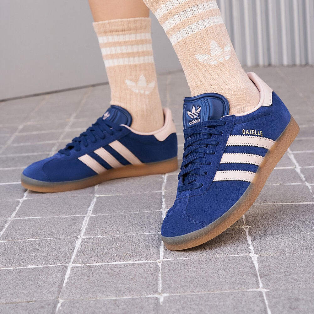 Adidas Gazelle Sneakers - Navy / Taupe - view 1