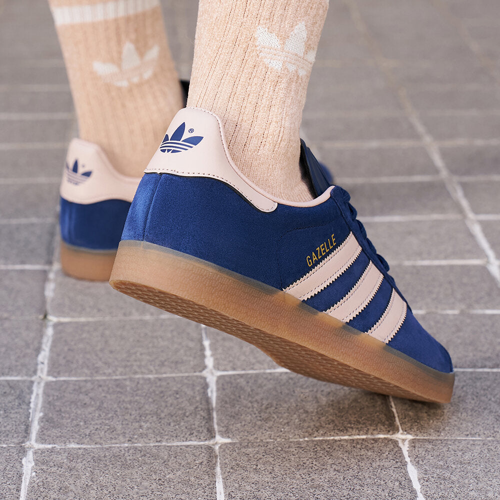 Adidas Gazelle Sneakers - Navy / Taupe - view 2