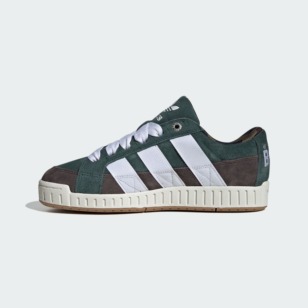 Adidas BAPE NRTN Sneakers - Green / Brown / White - view 5