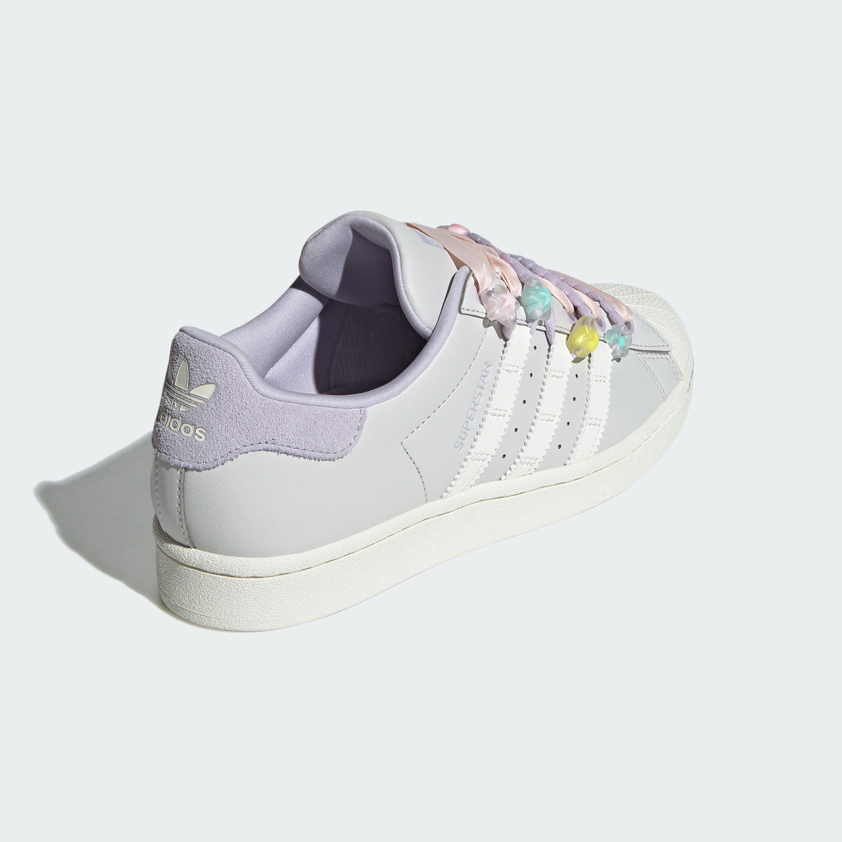Adidas Superstar Sneakers - Light Grey / Chalk White / Silver - view 6