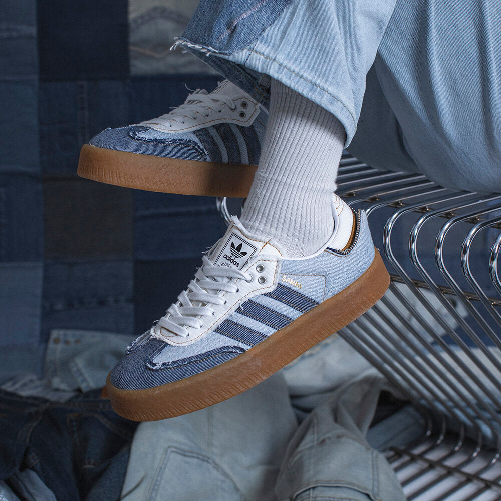 Adidas Atmos Sambae Sneakers - White / Wheat / Resin Yellow - view 2