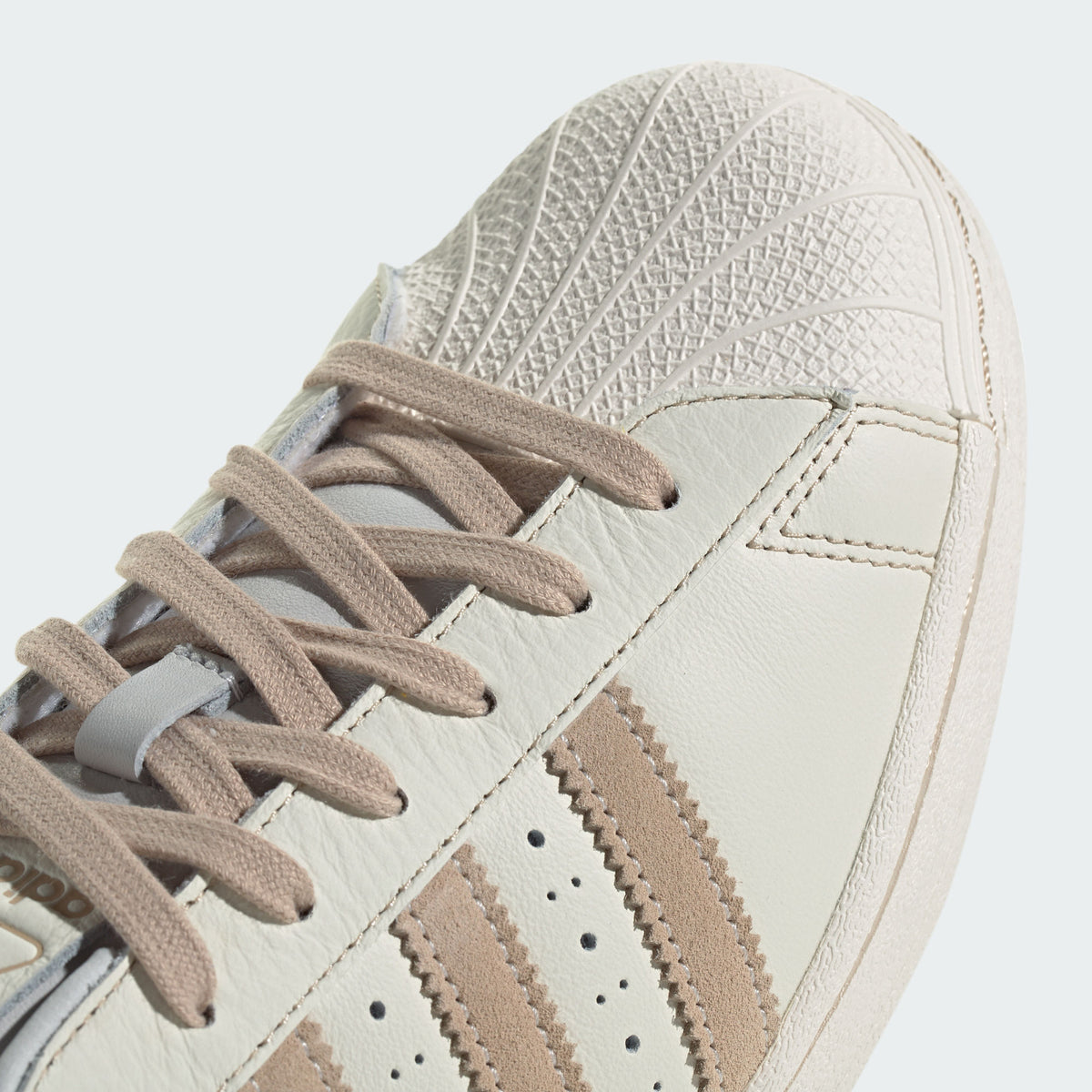 Adidas Superstar Sneakers - Chalk White / Magic Beige - view 7
