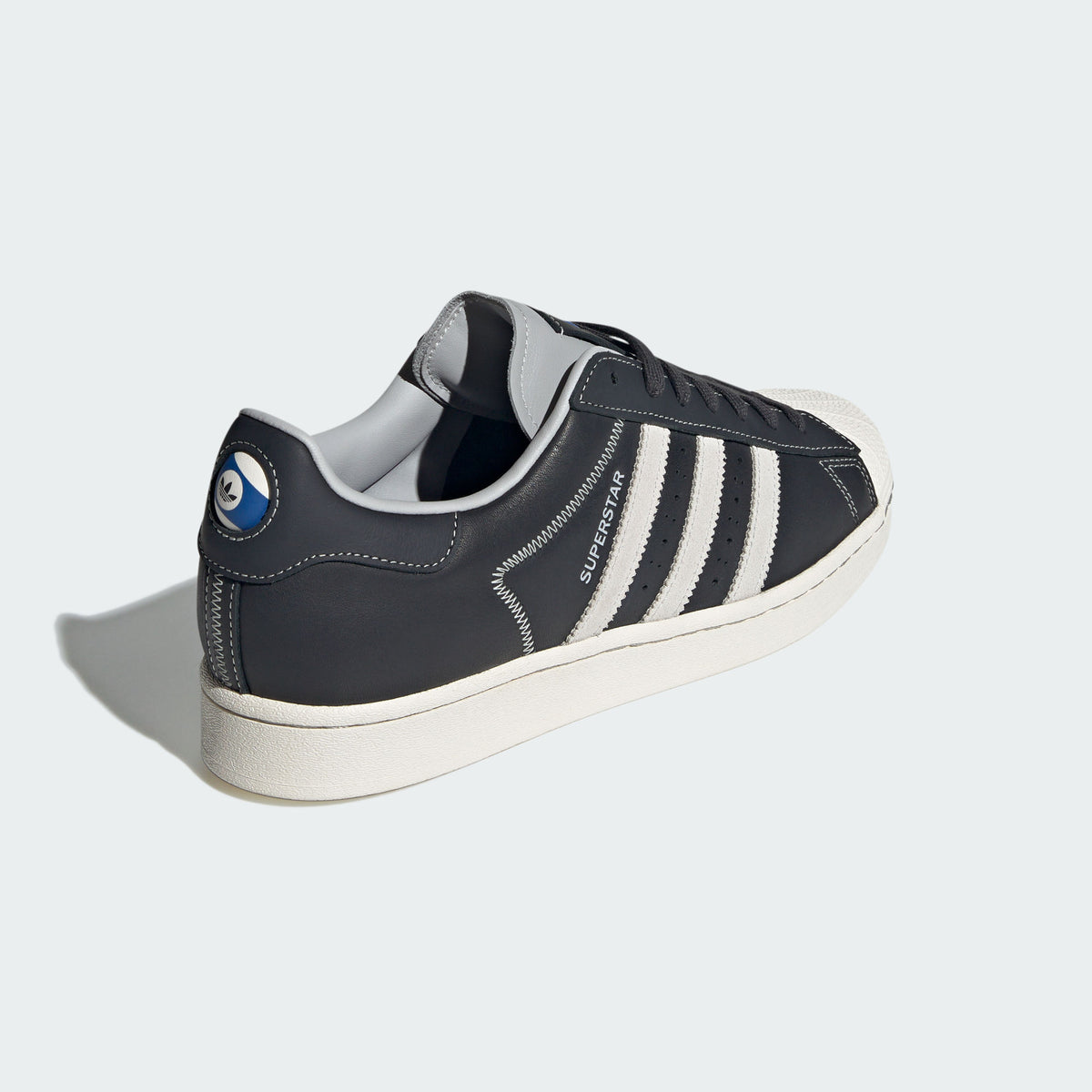 Adidas Superstar Sneakers - Carbon / Pink White / Light Grey - view 6