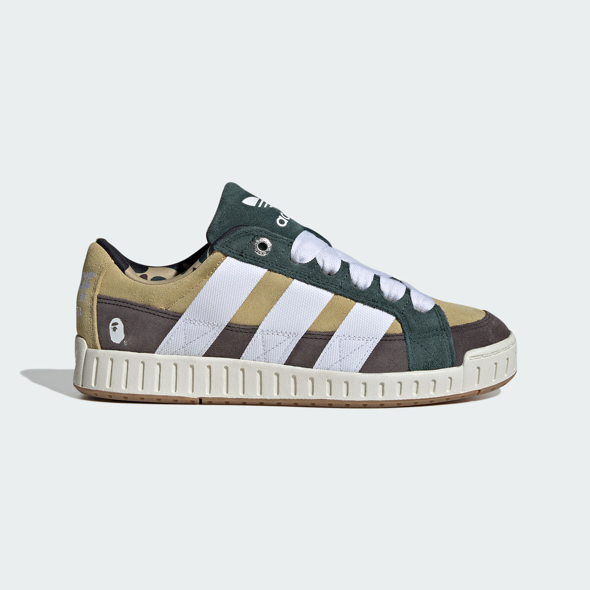 Adidas adidas_N_BAPE Sneakers - Yellow / Brown / White / Green - view 4