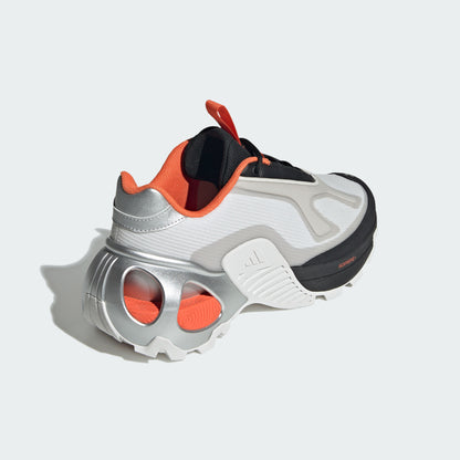 Adidas Wonder Runner Sneakers - Light Grey / Silver Metallic / Semi Impact Orange - view 6