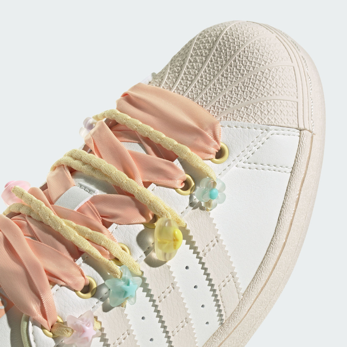 Adidas Superstar Sneakers - Chalk White / Wonder White / Yellow - view 7