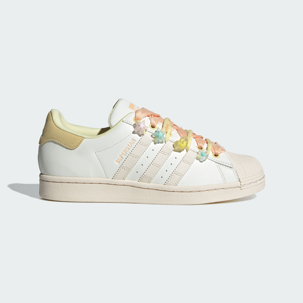 Adidas Superstar Sneakers - Chalk White / Wonder White / Yellow - view 1