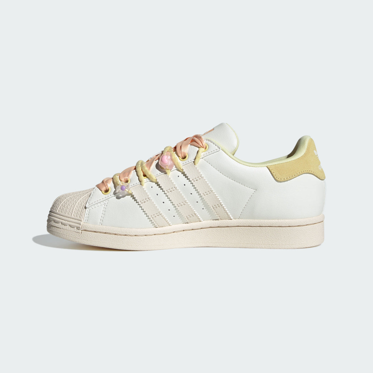 Adidas Superstar Sneakers - Chalk White / Wonder White / Yellow - view 2