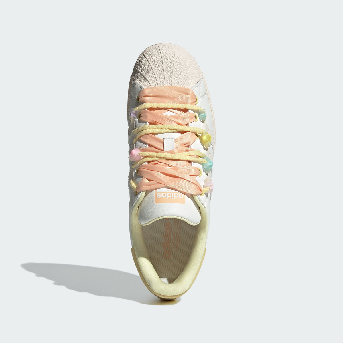 Adidas Superstar Sneakers - Chalk White / Wonder White / Yellow - view 3