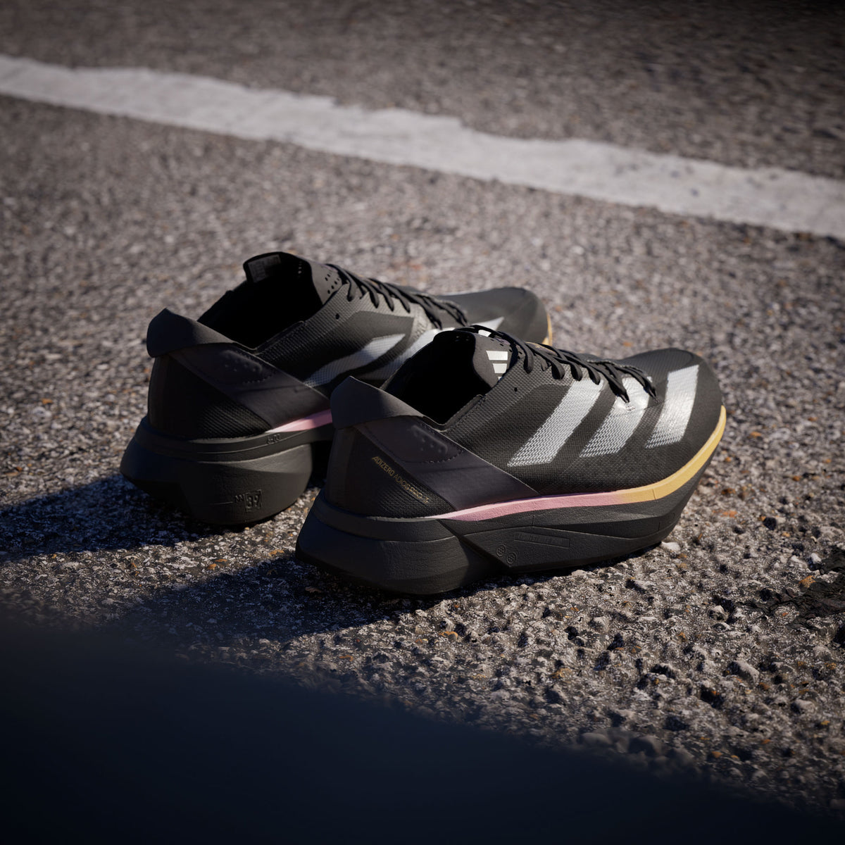 Adidas Adizero Adios PRO 3 M Sneakers - Black / White - view 3