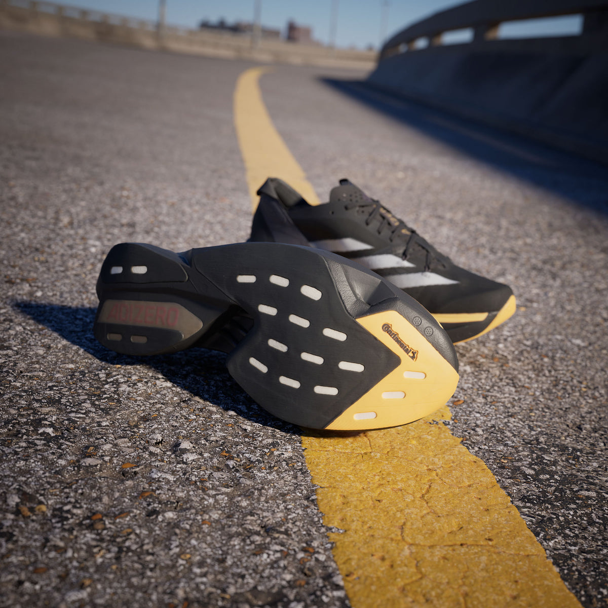 Adidas Adizero Adios PRO 3 M Sneakers - Black / White - view 1