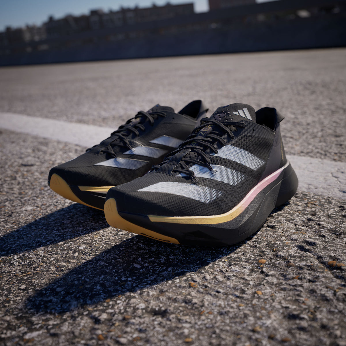 Adidas Adizero Adios PRO 3 M Sneakers - Black / White - view 5