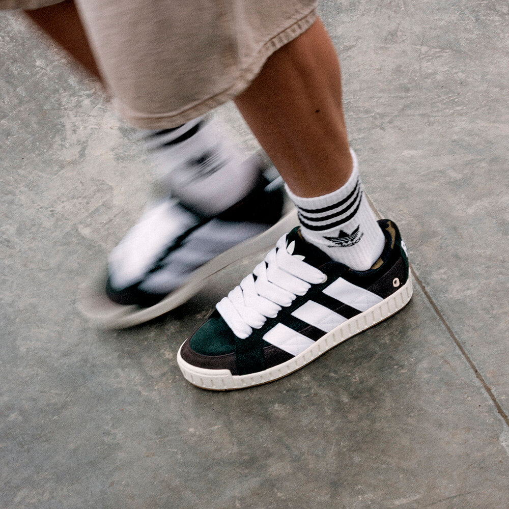 Adidas BAPE NRTN Sneakers - Green / Brown / White - view 1