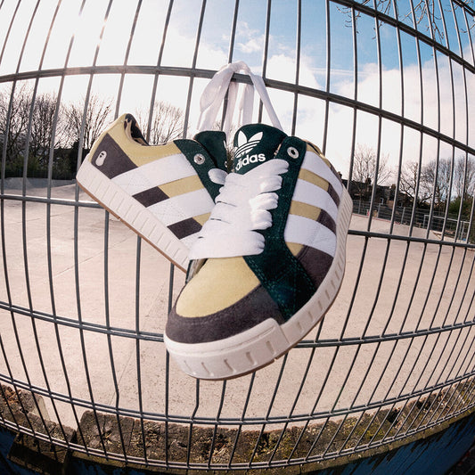 Adidas adidas_N_BAPE Sneakers - Yellow / Brown / White / Green - view 1