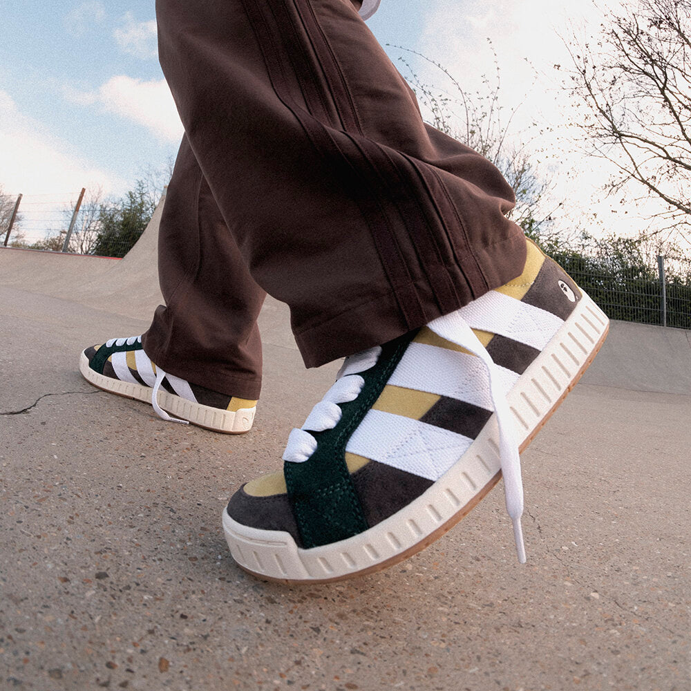 Adidas adidas_N_BAPE Sneakers - Yellow / Brown / White / Green - view 2