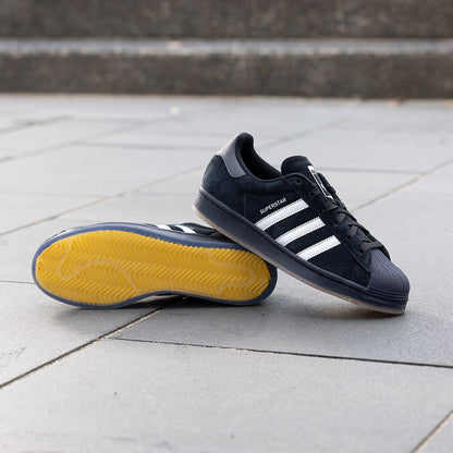 Adidas Superstar ADV Sneakers - Black / Metallic White - view 4