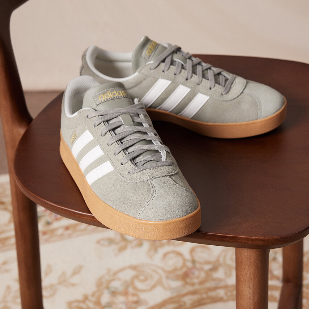 Adidas VL Court 2.0 Sneakers - Dark Blue / Light Blue / Resin Yellow - view 2