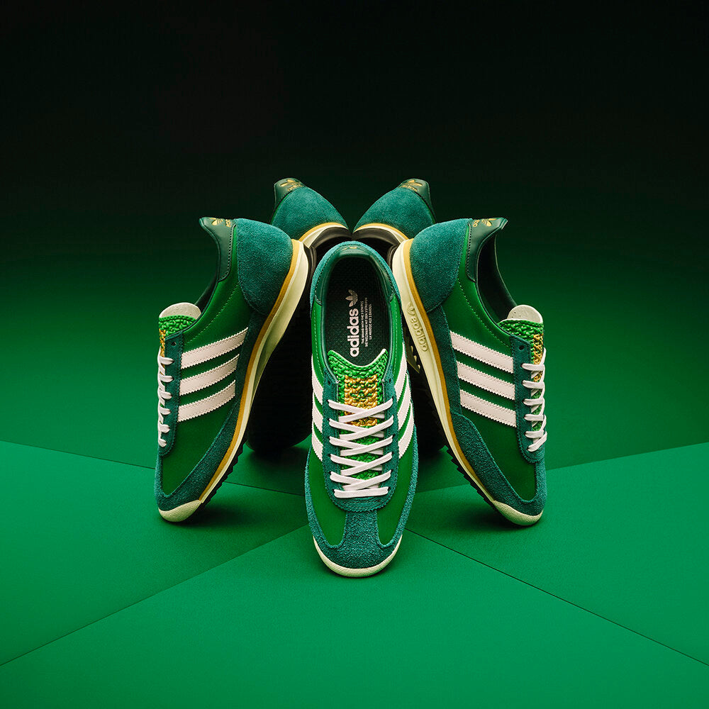 Adidas SL72 Sneakers - Light Green / Dark Green / White - view 1