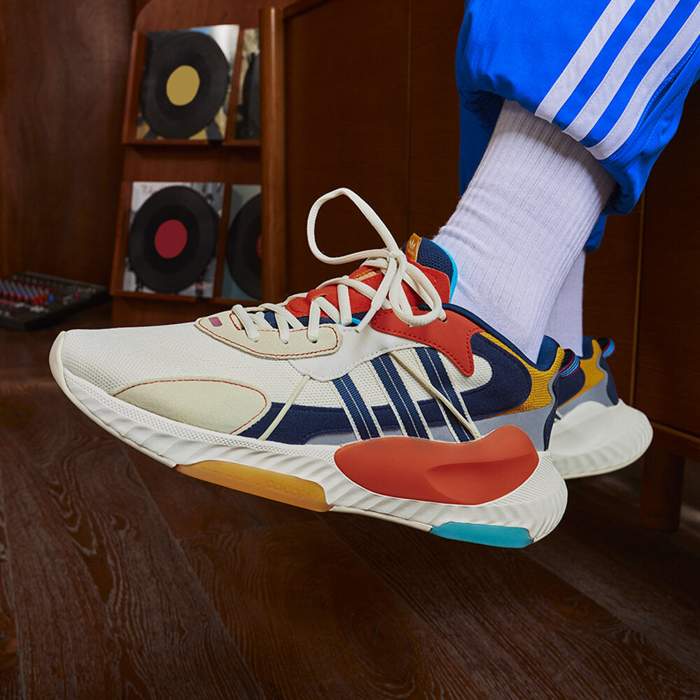 Adidas HI-TAIL Sneakers - White / Dark Navy / Silver / Yellow / Beige - view 1