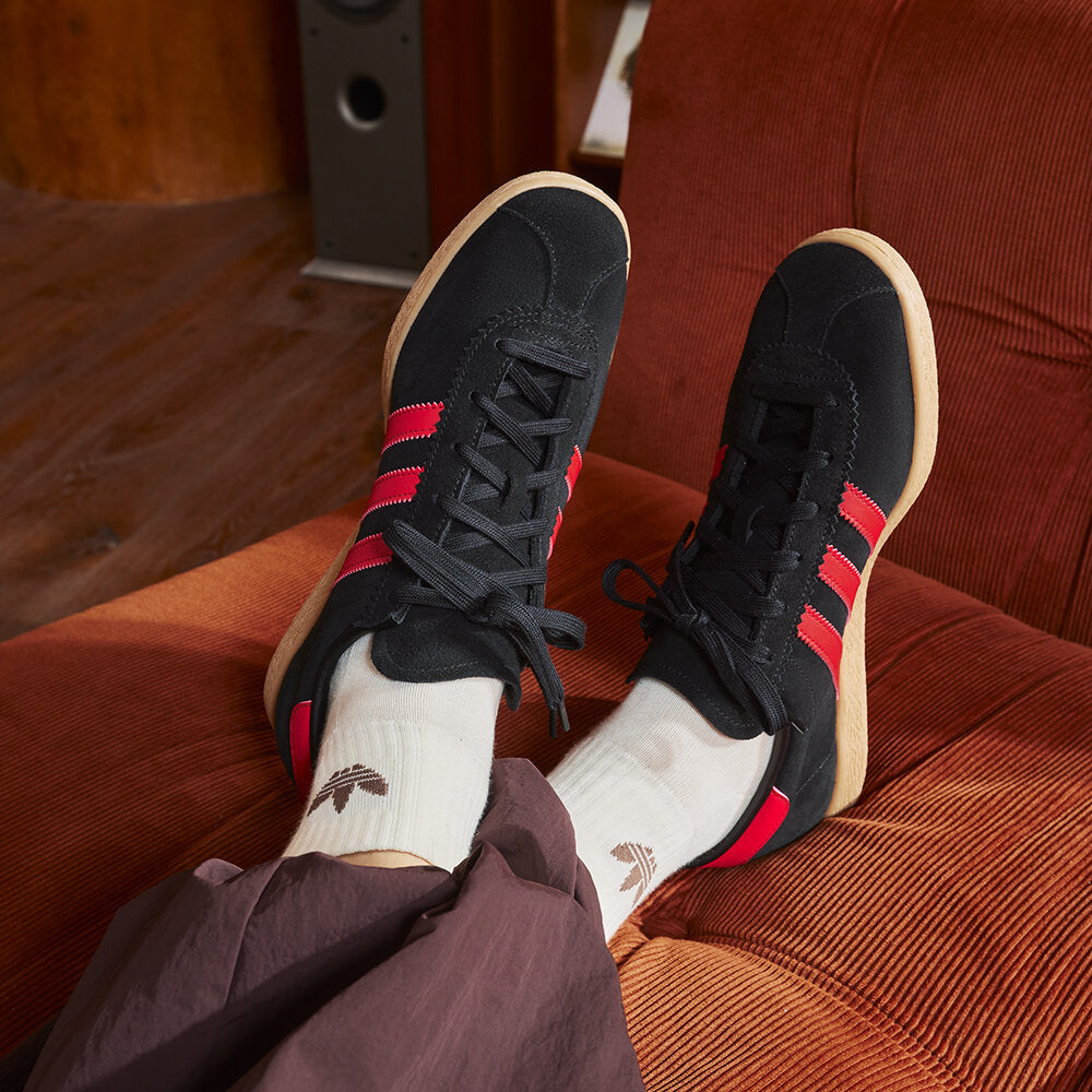 Adidas Stadt Sneakers - Victory Red / Chalk White / Resin Yellow - view 1