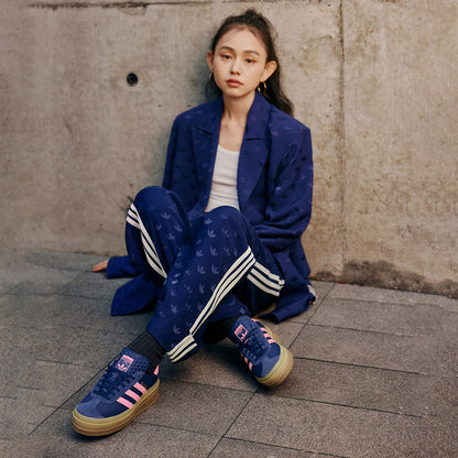 Adidas Gazelle BOLD Sneakers - Dark Blue / Pink - view 2