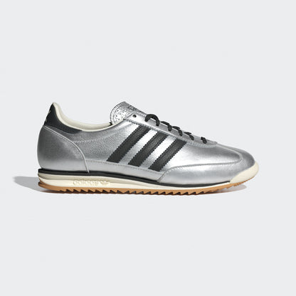 Adidas SL72 OG Sneakers - Silver Metallic / Core Black / Chalk White - view 5