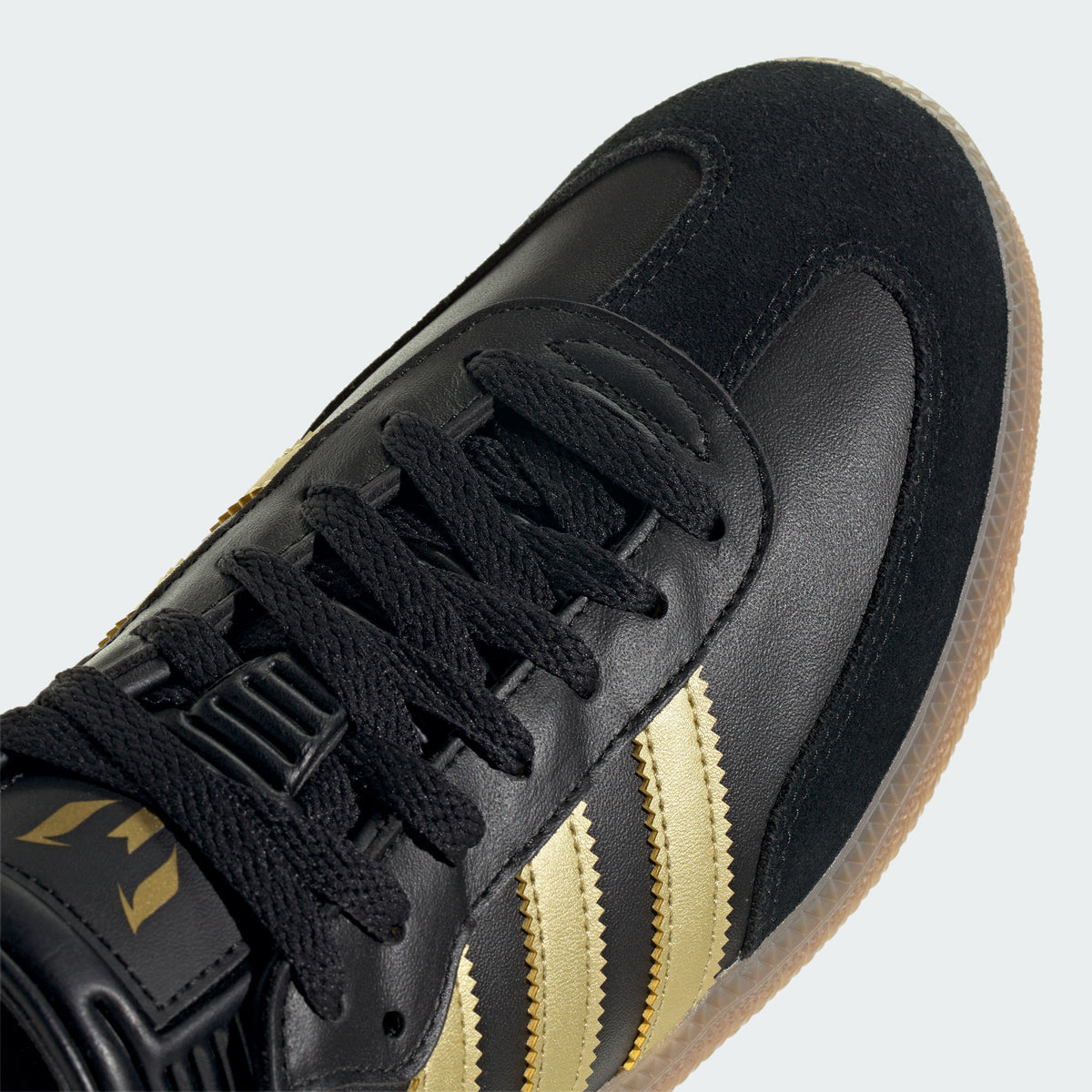 Adidas Samba Messi Sneakers - Black / Light Yellow - view 7