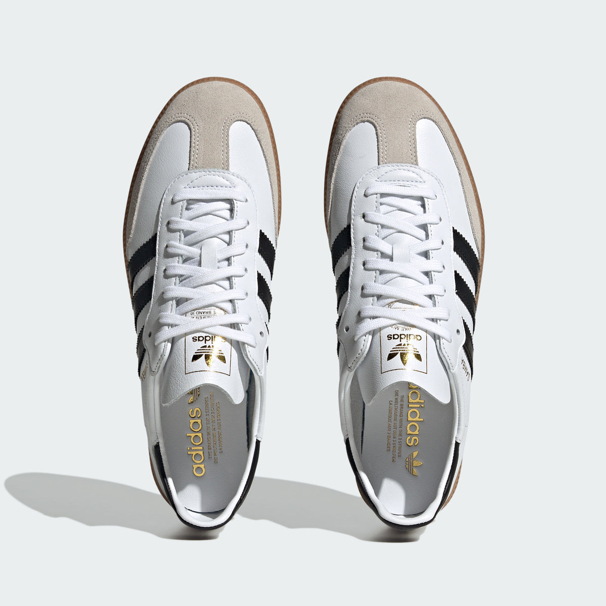 Adidas Samba Decon Sneakers - White / Black / Light Grey - view 3