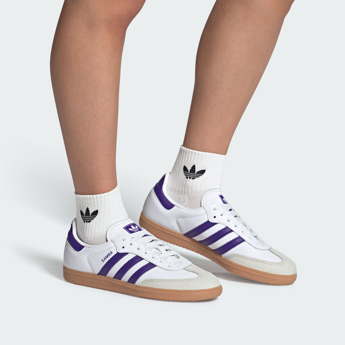 Adidas Samba OG Sneakers - White / Black / Light Grey - view 7