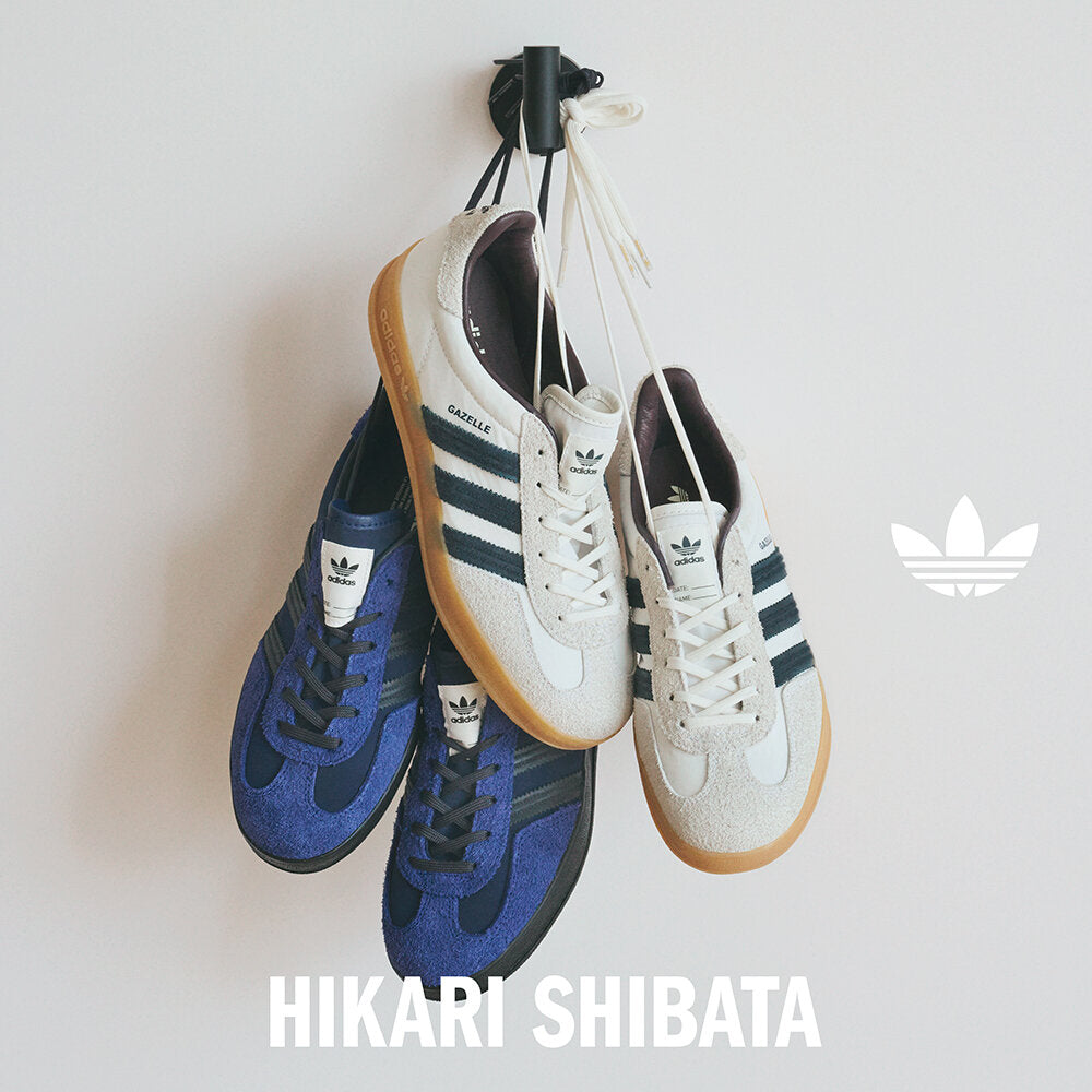 Adidas Hikari Shibata Gazelle Indoor Sneakers - White / Light Grey - view 1