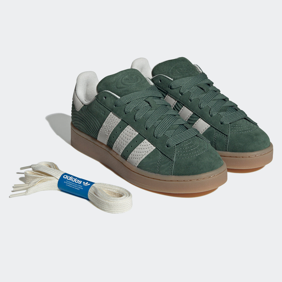 Adidas Campus 00S Sneakers - Dark Green / White - view 6